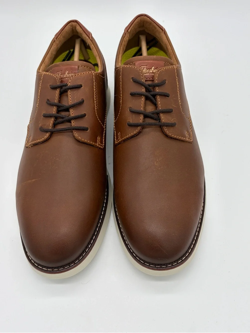 Florsheim Men's Brown Leather Derby Shoes